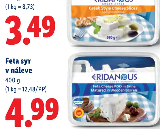 Feta syr v náleve
