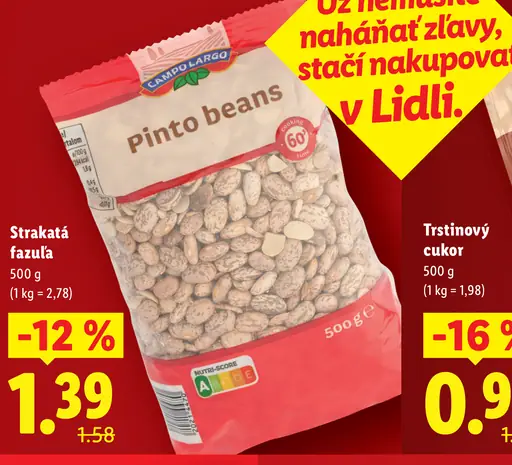 Campo Largo strakatá fazuľa pinto beans