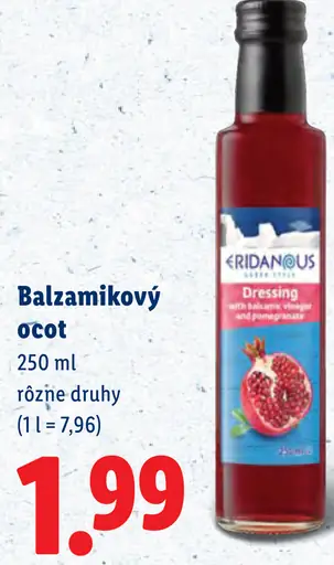 Eridanous balzamikový ocot