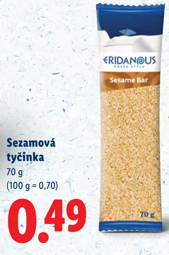Eridanous Sezamová tyčinka