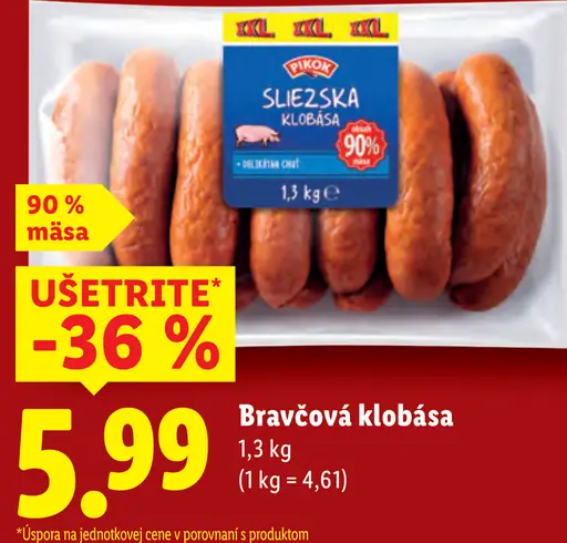 Sliezska Klobása