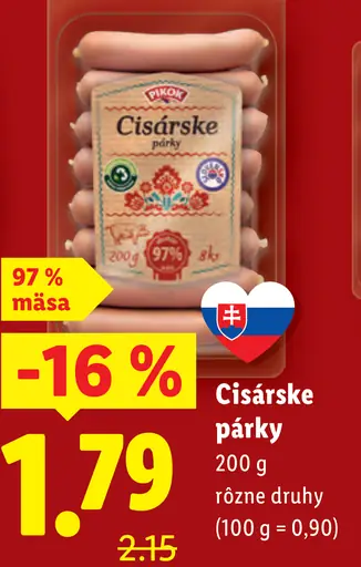 Cisárske párky