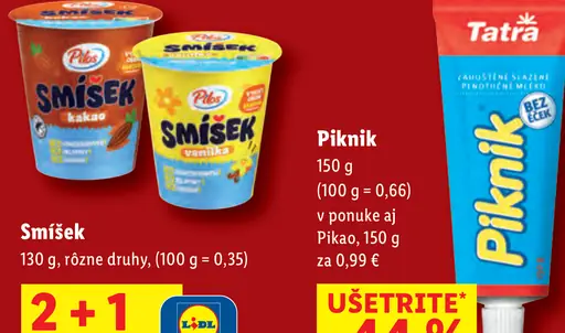 Pilos Smíšek mliečny dezert