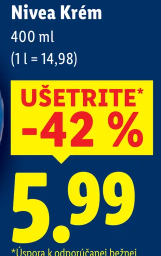 Nivea krém