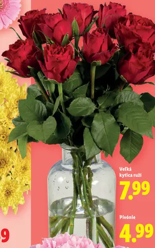 Veľká kytica ruží