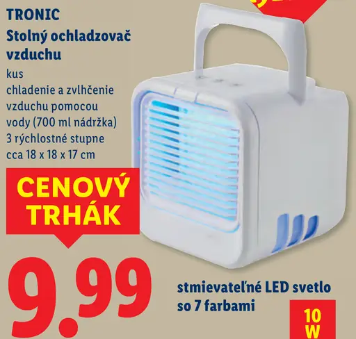 Tronic stolný ochladzovač vzduchu