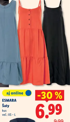 Esmara Dámske šaty