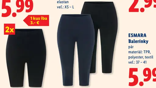 Esmara Capri legíny