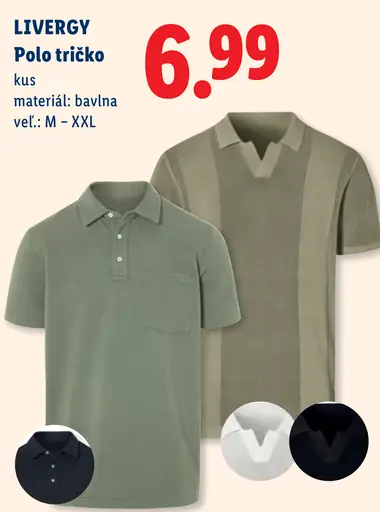 Livergy Polo tričko