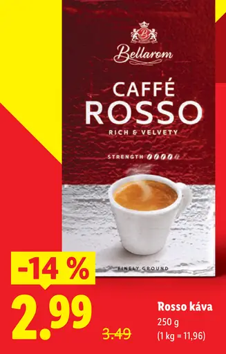 Bellarom Rosso káva mletá