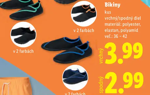 Crivit bikiny vrchný diel