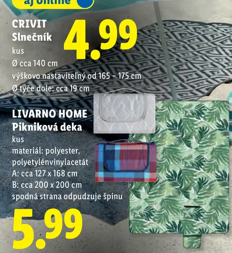 Crivit Slnečník