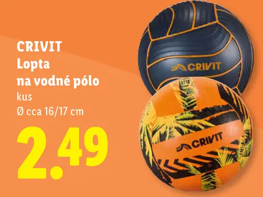 Crivit lopta na vodné pólo
