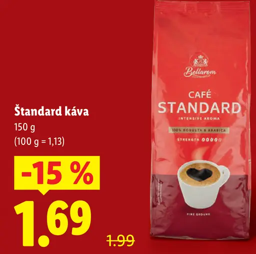 Bellarom Café Standard mletá káva