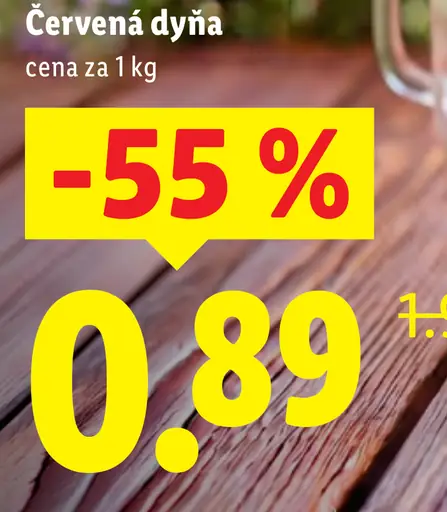 Červená dyňa