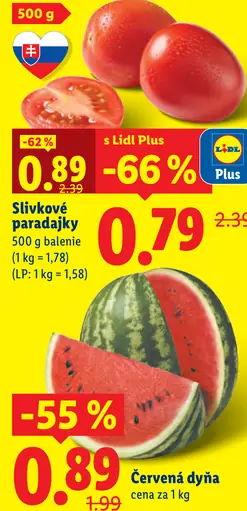 Slivkové paradajky