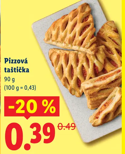 Lidl pizzová taštička