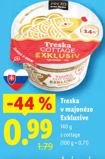 Preco Treska v majonéze Exclusive