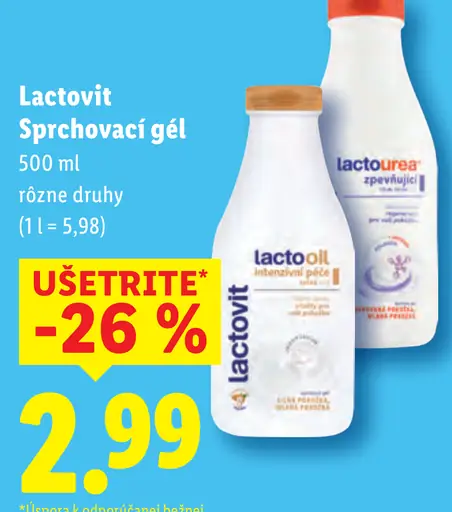 Lactovit Sprchovací gél