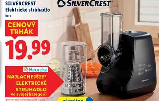 SilverCrest Elektrické strúhadlo