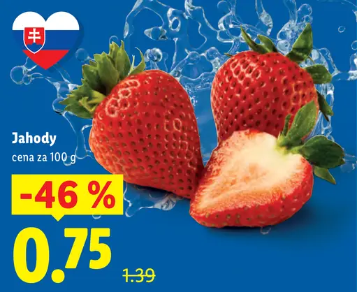 Jahody čerstvé