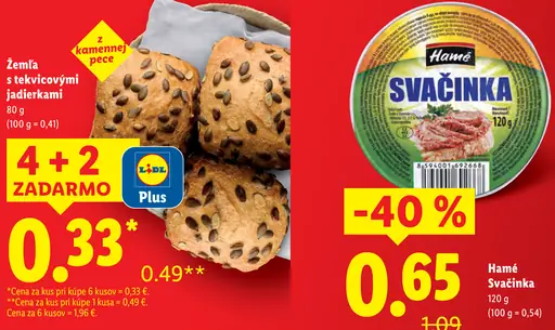 Lidl Zemľa s tekvicovými jadierkami
