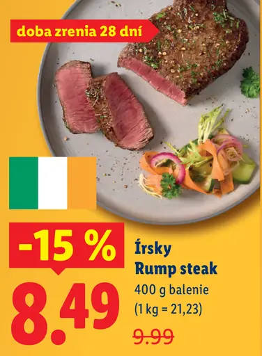 Írsky Rump Steak