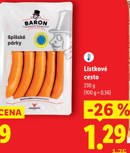 Baron Spišské párky
