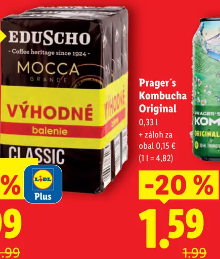 Eduscho Mocca Grande pražená mletá káva