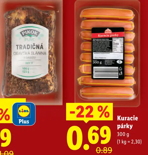 Kuracie párky