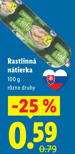 Rastlinná nátierka