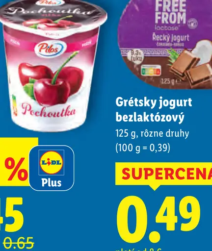 Grécky jogurt bezlaktózový
