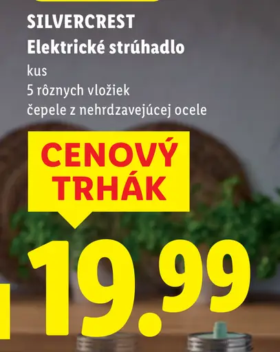 SilverCrest Elektrické strúhadlo