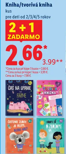 Kniha / tvorivá kniha pre deti