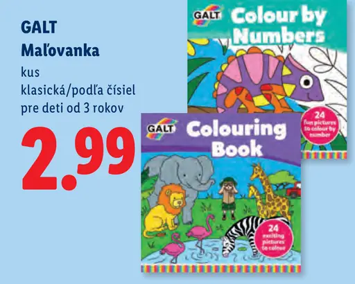 GALT Maľovanka