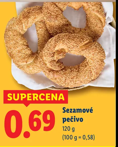 Sezamové pečivo