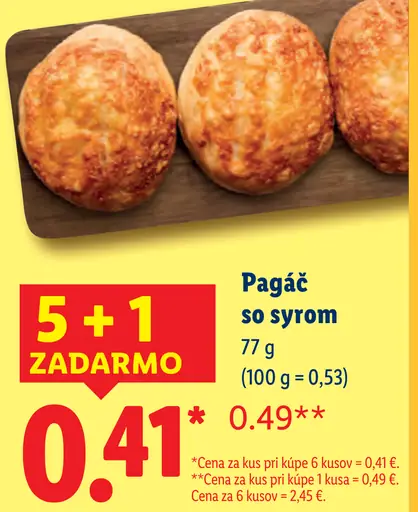 Pagáč so syrom