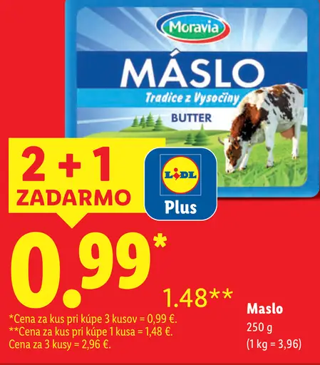Moravia maslo Tradícia z Vysočiny
