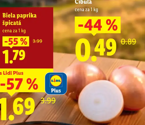 Biela paprika špicatá