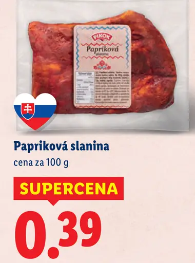 Papriková slanina