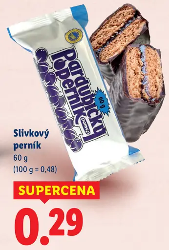 Slivkový perník