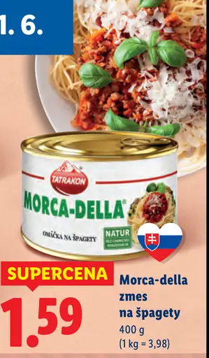 Tatrakon Morca-Della Omáčka na špagety