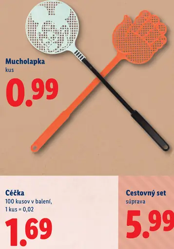 Mucholapka plastová mucholapka