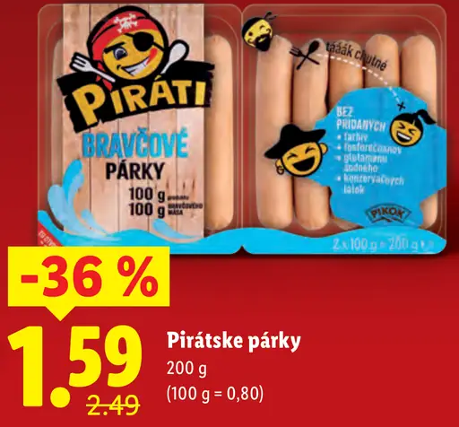 Piráti Bravčové párky