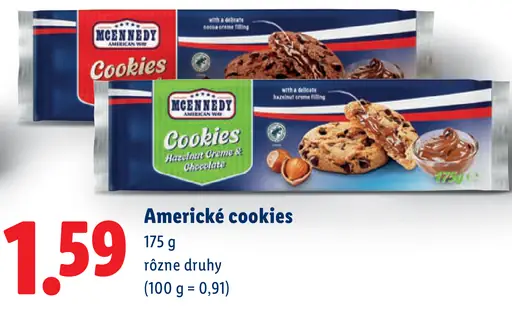 Mcennedy Americké cookies