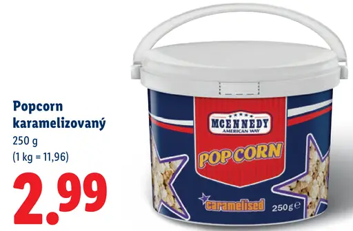 McEnnedy Popcorn karamelizovaný