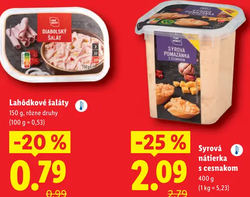 Syr Pikantná nátierka s cesnakom