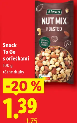 Alesto Nut Mix roasted