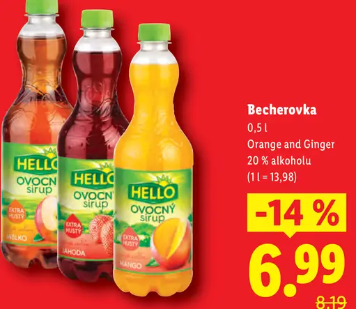 Becherovka Orange and Ginger