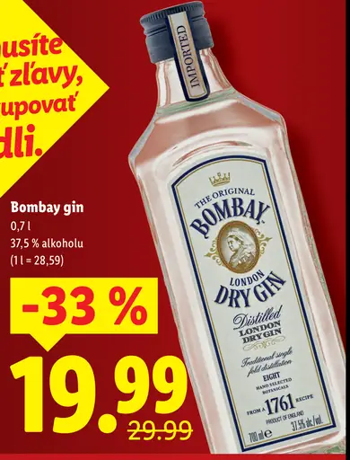 Bombay gin
